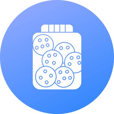 Haplar. Web simgesi basit illüstrasyon