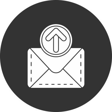 E- posta simgesi vektör illüstrasyonu