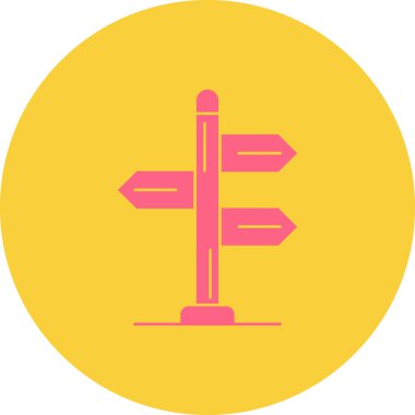 Modern simgenin vektör illüstrasyonu