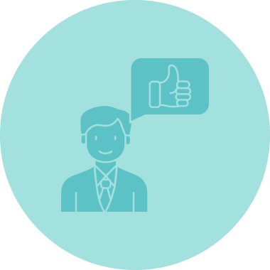 iş simgesi vektör illüstrasyonu