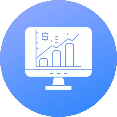 iş grafiği vektör illüstrasyonu