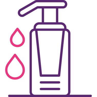 Duş. Web simgesi basit tasarım