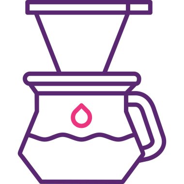 cup web simgesi, basit illüstrasyon