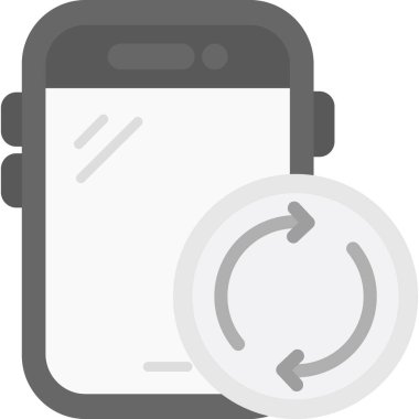 cep telefonu vektör simgesi