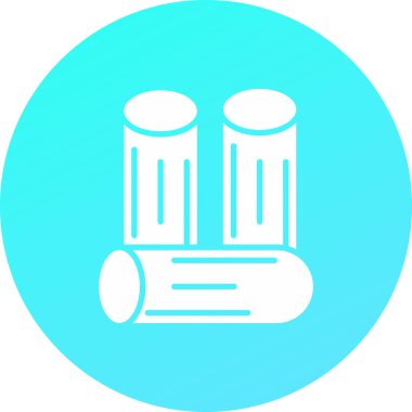 güzel davul vektör çizgisi simgesi