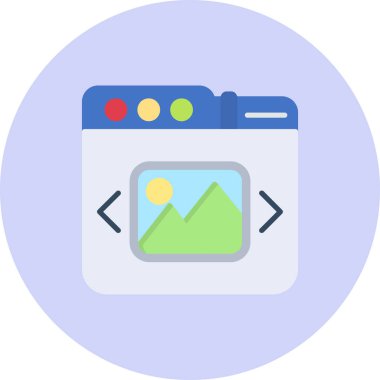 seo modern simgesinin vektör illüstrasyonu