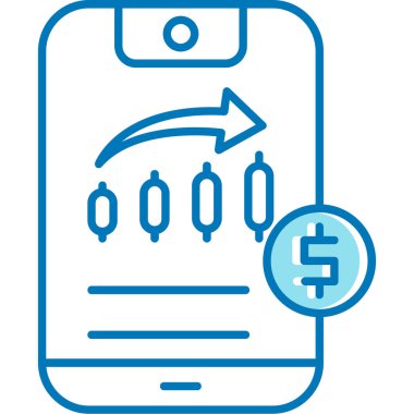 Cep telefonu. Basit resimleme