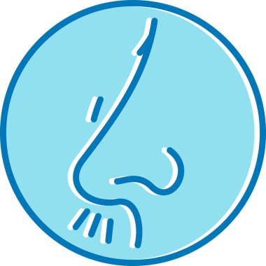 Mavi gözlü bir kadının kafası.