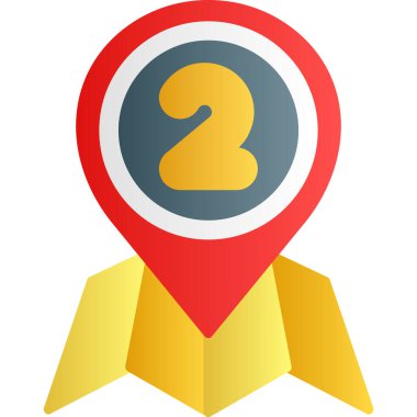 2 numaralı harita işaretleyici