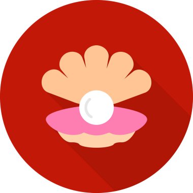 Kabuk ağ simgesi, vektör illüstrasyonu