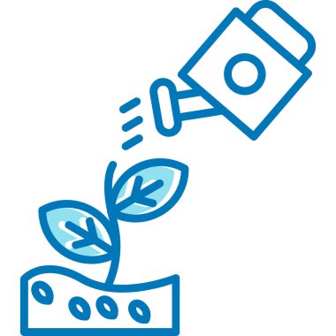 Ekoloji ekoloji bitki simgesi doldurulmuş dış hat biçimi