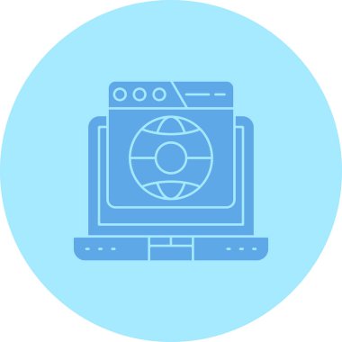 Modern b 'nin vektör illüstrasyonu eksik simgesi