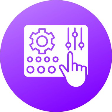 seo modern simgesinin vektör illüstrasyonu