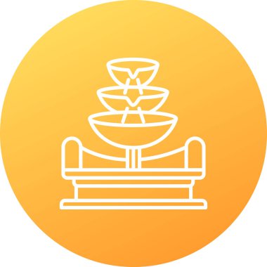 Mumlu bir mumun vektör çizimi