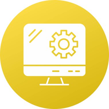 Vektör ayarı Simge illüstrasyonu