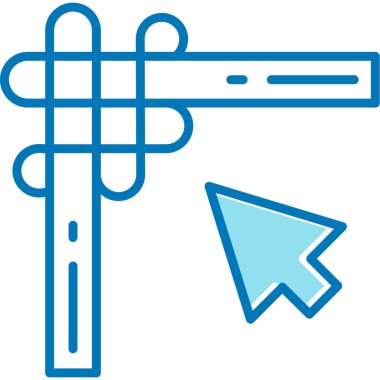 Okun yönü ikonu doldurulmuş - özet biçimi