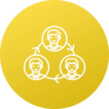 seo modern simgesinin vektör illüstrasyonu