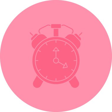 Saat simgesi vektör illüstrasyonu