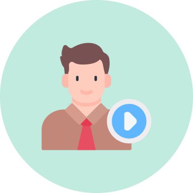 Rozet & ortam için işletme yönetimi dairesi simgesi