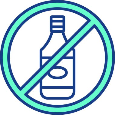 içecek simgesi yok, vektör illüstrasyonu