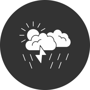 vektör Bulut simgesi illüstrasyonu