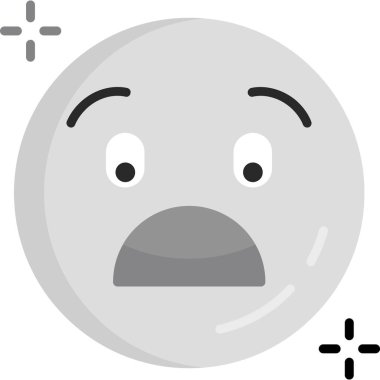 kızgın yüz ifade simgesi doldurulmuş dış hat biçimi