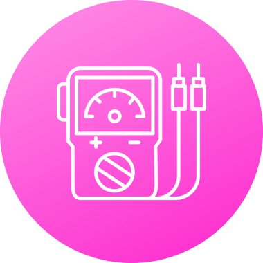 Modern b 'nin vektör illüstrasyonunda pil eksikliği