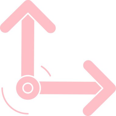 ok yönü konum simgesi ana hat biçiminde