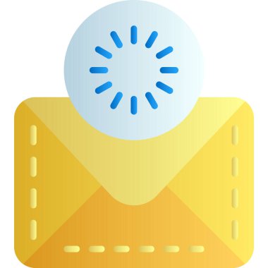 e-posta mektup simgesi düz biçimli