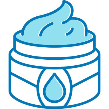 Su. Web simgesi basit illüstrasyon