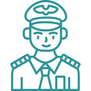 Kaptan Kaptan ikon ana hatlarıyla