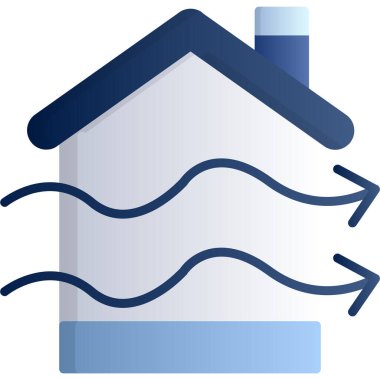 Ev. Web simgesi vektör illüstrasyonu