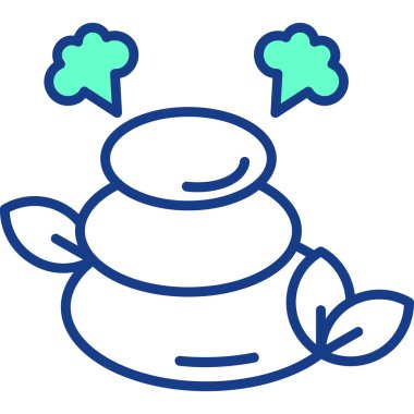 Çay. Web simgesi basit illüstrasyon