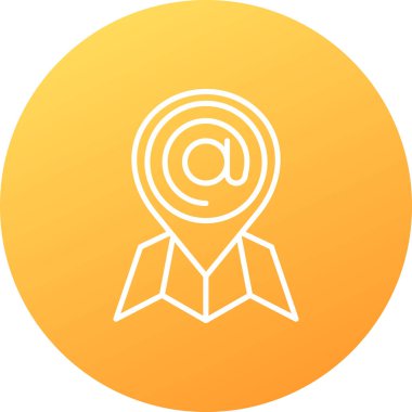 E- posta simgesi vektör illüstrasyonu