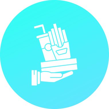 vektör elleri simge illüstrasyonu