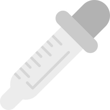 Şırınga. Web simgesi basit illüstrasyon