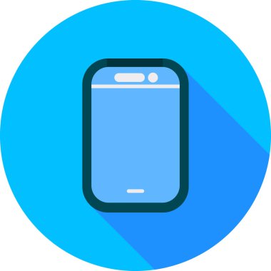 Telefon simgesinin vektör illüstrasyonu