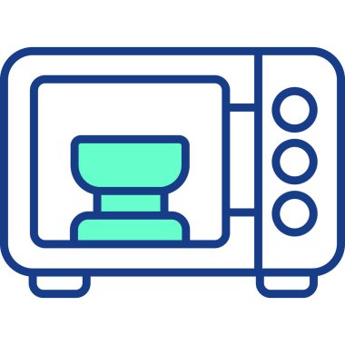 Televizyon. Web simgesi basit illüstrasyon