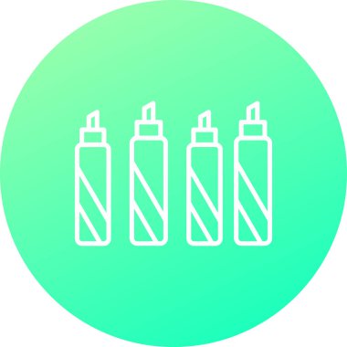 Benzersiz parfüm şişesi vektör simgeleri simgesi