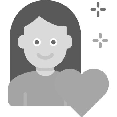 modaya uygun tasarım arka planında kalp simgesi