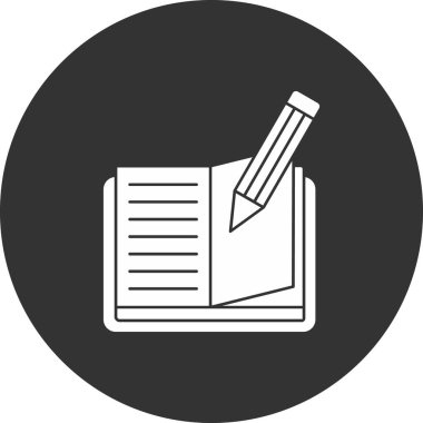 Belge simgesinin vektör illüstrasyonu