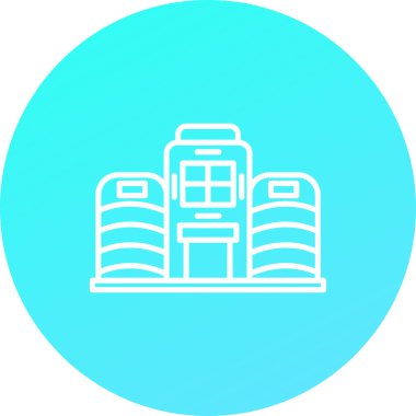 Bir b eksikliği simgesinin vektör çizimi