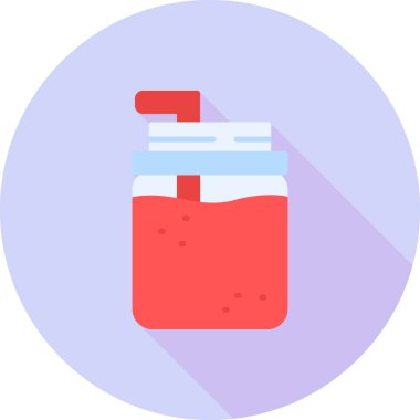 Su. Web simgesi basit illüstrasyon