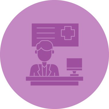 doktor web vektör illüstrasyonu