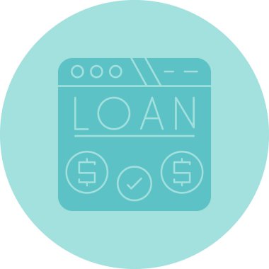 Web simgesi vektör illüstrasyonu