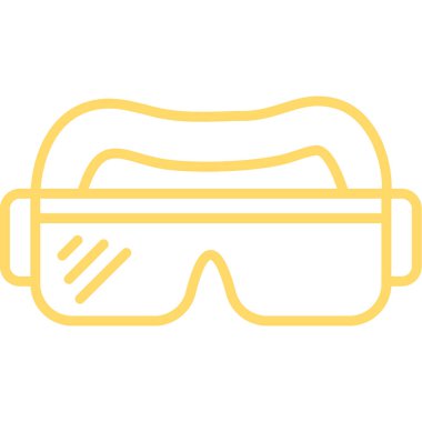 vr gözlük simgesi vektörü web ve mobil uygulama tasarımınız için beyaz arkaplanda izole edilmiş, vr gözlük logosu konsepti