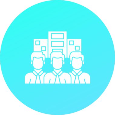 İnsan simgesinin vektör illüstrasyonu