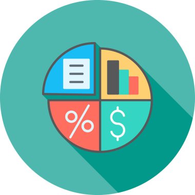 İş simgesinin vektör illüstrasyonu