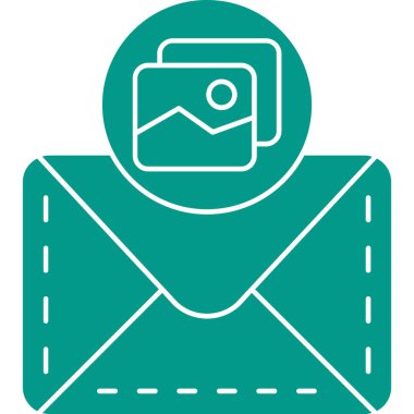 e- posta simgesi vektör illüstrasyonu