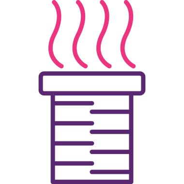 kahve ikonu vektör illüstrasyonu